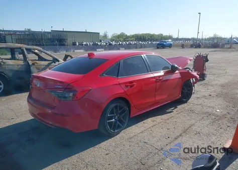 2022 Honda Civic Sport из США, поврежденный, VIN 2HGFE2F58NH584940